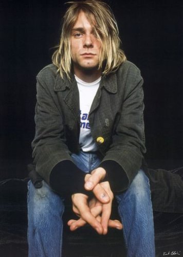 Kurt Cobain Wall Poster 24x34